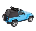 Bestop 56852-17, Trektop Slantback Top, Cloth Type, Black Twill, Fits Jeep, Each. Fixed Price $1724.99.
