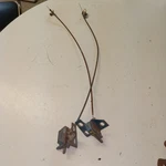 1969 To 1975 Corvette Convertible Deck Lid Latches. Fixed Price $45.95.
