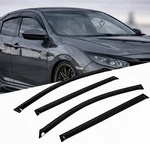 Window Visor Rain Guard 4PCS For Volkswagen Golf / Rabbit Gti R32 1999-2005. Fixed Price $27.49.