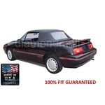 Fits: 1990-JUNE 1992 Ford / Mercury Capri Convertible Soft Top Black Cloth. Fixed Price $331.08.