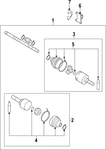 Genuine Nissan Cv Joint Boot Kit C9BDA-4GB0H. Fixed Price $84.66.
