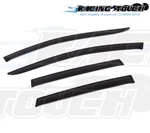 Dark Smoke Outside Mount Window Visor Rain Guard 4PCS Ford Escape 2013-2016. Fixed Price $36.18.