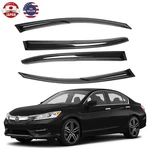 4X For Honda Accord 2013-2017 Sedan Out-channel Window Visors Rain Guards Jdm.. Fixed Price $27.88.