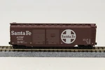 Scale Micro Trains 78060 50' Auto Box Car Santa Fe Atsf 9870 Red. Fixed Price $12.89.