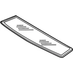 Genuine Mercedes-benz Oe Draft Deflector 211-780-01-44. Fixed Price $700.86.