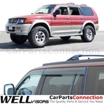 Wellvisors Window 00-04 Mitsubishi Montero Sport Side Deflectors. Fixed Price $81.99.