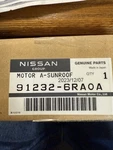 Genuine Nissan Sun Roof Motor 91232-6RA0A 2019-2023 Rogue Oem New!. Fixed Price $829.99.