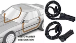 New Door Main & Seal For 1990 - 1996 Corvette C4. Fixed Price $55.91.