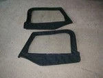 Soft Top Upper Half Door Skins Black 49535 1997-2006 For Jeep Wrangler Tj Lj. Fixed Price $103.50.