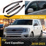 Ford Expedition 2018-2023 In-channel Vent Window Visor Rain Guard Deflectors. Fixed Price $46.99.