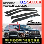 For 2023 2026 Toyota Sequoia / Window Visors Deflector Shade Vent. Fixed Price $39.98.