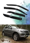 For Mercedes-benz 11-18 W166 ML350 ML500 ML63 Deflector Guard Window Visor 4 Pic. Fixed Price $69.99.