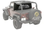 Bestop 80041-35 Wrap-around Windjammer Black Jeep Fit, Easy Install, Weatherproo. Fixed Price $239.83.