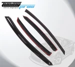 Dark Smoke Rain Visor Deflector 4PCS Out-channel For Hyundai Sonata 2011-2014. Fixed Price $32.92.