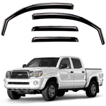 Sun Rain Visors Wind Guards For 2005-2015 Toyota Tacoma Double Cab. Fixed Price $59.99.