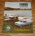 Original 1970 Ford Recreation Car & Truck Sales Brochure Mustang Bronco. Fixed Price $15.00.