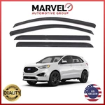 Ford Edge 2015-2024 Black Window Sun Vent Visor Rain Guards Deflectors. Fixed Price $31.90.