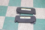 15-20 Escalade Platinum Suede Black Overhead Roof Shade Pair. Fixed Price $374.99.