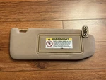 Oem 2000-2006 Mercedes-benz W220 S430 S500 Right Side Sun Visor Shade Tan Beige. Fixed Price $119.90.