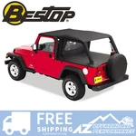 Bestop Header Bikini Safari Black Diamond For 04-06 Jeep Wrangler Lj Unlimited. Fixed Price $199.99.