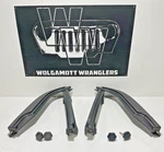 Jeep Tj Wrangler Pair Soft Top Door & Window Surrounds + Knobs Screws 97-06 Cc. Fixed Price $187.20.