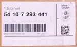 Bmw Seal For Side Cover Set Part Number - 54107293441. Fixed Price $118.99.