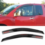 For 04-15 Nissan Titan King Cab Window Rain Visors Shade Vent Guard 2PC W/ Sport. Fixed Price $41.39.