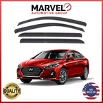 Out-channel Window Vent Visor Rain Guard Deflectors For Hyundai Sonata 2015-2019. Fixed Price $31.90.