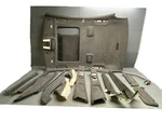 07-13 Mercedes W221 S550 S63 S600 Headliner Black Alcantara Suede Designo Nice!. Fixed Price $636.00.