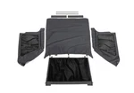 Rampage 109735 Frameless Soft Top Sailcloth Blk Diamond For 97-06 Wrangler Tj. Fixed Price $525.10.