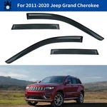 For 11-21 Jeep Grand Cherokee WK2 Acrylic 4PCS Window Visors Vent Guard Tape-on. Fixed Price $39.99.