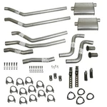 Summit Exhaust System Header-back 3.00 " Split Rear Steel Fits Dodge B-body. Fixed Price $535.97.