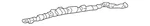 Genuine Toyota Roof Insulator 62435-20050. Fixed Price $10.43.