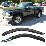 Fit 97-04 Dodge Dakota Regular Standard Extended Cab Window Visor Rain Sun Guard. Fixed Price $28.99.