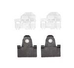 New 4 Pc Front Passenger Window Regulator Glass Guide Sash Clips Grand Am Alero. Fixed Price $8.49.