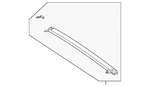 Genuine Mercedes-benz Roller Blind Sunroof 247-780-89-00-9K28. Fixed Price $323.49.