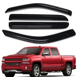 Tape-on Window Visor Deflector For Silverado Gmc Sierra 1500 2500HD 3500HD. Fixed Price $41.98.