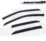 Dark Smoke Outside Mount Window Visor Rain Guard 4PCS For Honda Cr-v 2002-2006. Fixed Price $53.65.