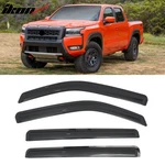 Fits 22-26 Nissan Frontier Crew Cab Window Visors Smoke Acrylic Rain Shade 4PCS. Fixed Price $30.99.