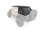Smittybilt 9087235 Bowless Combo Top Tinted Windows For 07-18 Wrangler Jk 4-DOOR. Fixed Price $547.99.