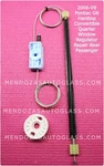 2006-9 Pontiac G6 Hardtop Convertible Quarter Window Regulator Repair Kit R-rh. Fixed Price $60.00.