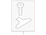 Genuine Audi Mount Kit 4H0-898-255-A. Fixed Price $64.64.
