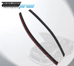 Dark Smoke Rain Visor Deflector 2PCS Out-channel For Toyota Yaris Coupe 2007-11. Fixed Price $32.55.