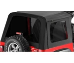 Bestop 58698-15 Soft Replacement Window Black Denim For 76-95 Jeep CJ7/YJ. Fixed Price $378.30.