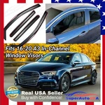 In-channel Window Vent Visors Guards Shade Deflector For 2016-2020 Audi A3. Fixed Price $59.89.