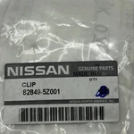 Genuine Nissan Parts 82849-5Z001 Clip 2004-2009 Quest Guide Rail. Fixed Price $9.74.