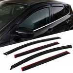 Window Visor Rain Guard 4PCS For Bmw 740I 1995-2001 Tape-on Dark Smoke. Fixed Price $44.93.