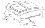 New Mercedes-benz W211 Draft Deflector Linkage Left A2117800175 Genuine. Fixed Price $165.06.