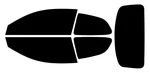 Window Tint For Hyundai Accent Door Hatch 2006-2011 Precut Nano Ceramic Film. Fixed Price $39.99.