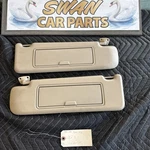 88-94 Jaguar XJ6 XJ40 Sun Visor Shade W Mirror Left Right Set Of 2. Fixed Price $125.00.